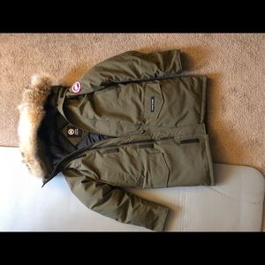 Canada goose military green Langford parka